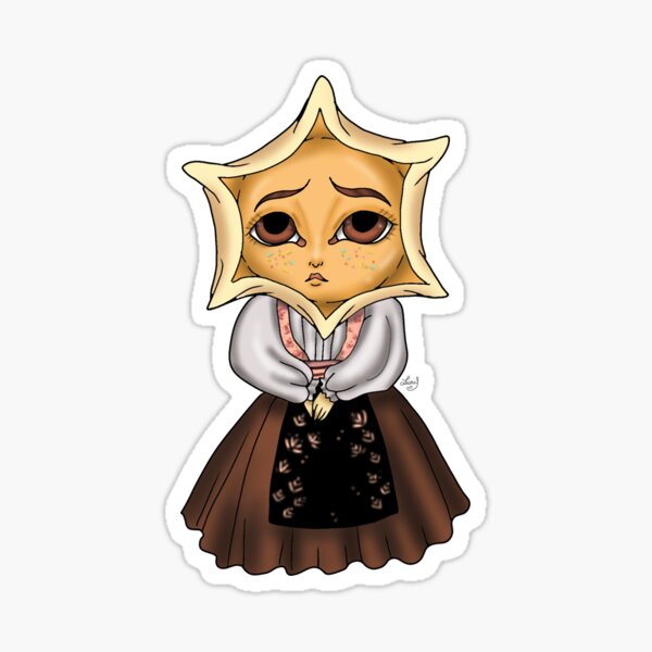 Sa Pardula bambolina - ILOVESARDEGNA Sticker