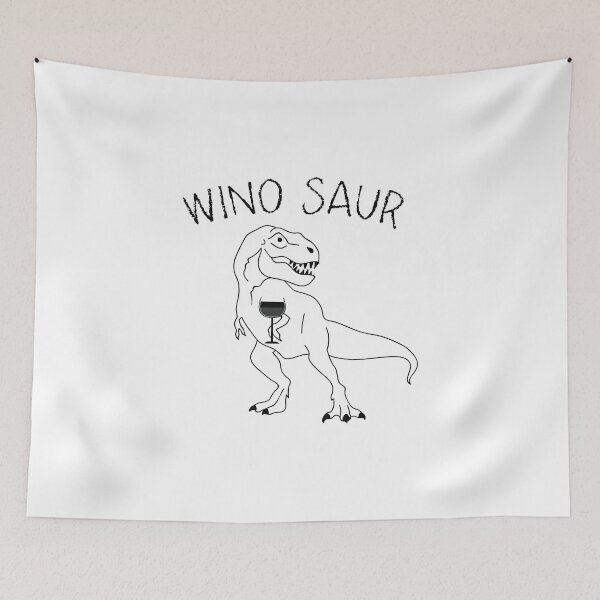 Item preview, Winosaur Wine Funny Party Gift designed and sold by Seas Wanda.