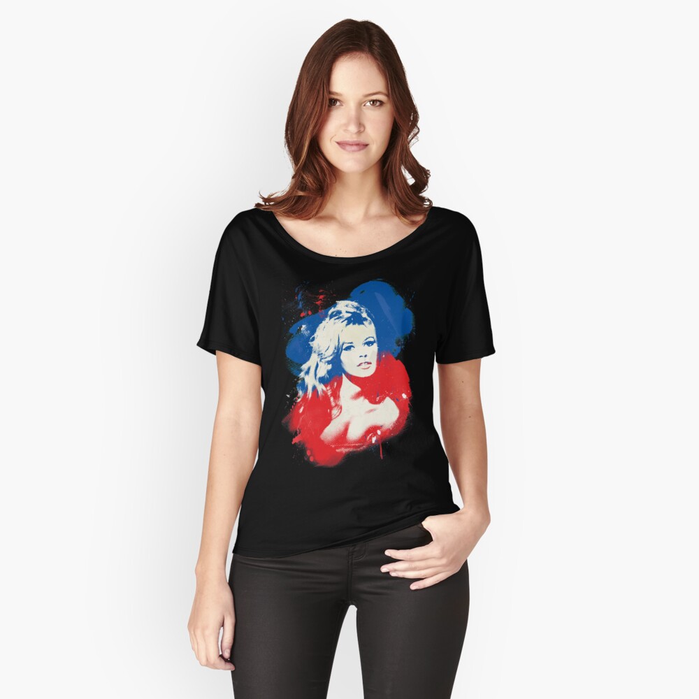 B. B. - Pop Art Fashion Icons Relaxed Fit T-Shirt