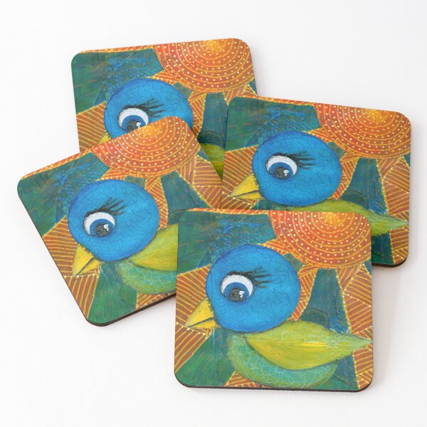 Item preview, A little bird and the morning sun designed and sold by lenaliluna.