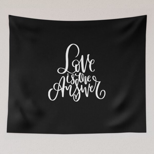 Item preview, Love Is The Answer Valentines Day Heart Shirt Gift designed and sold by beautifulshirts.