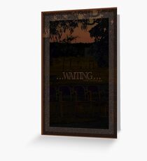 Waiting © Vicki Ferrari Photography Greeting Card