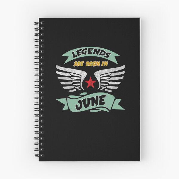 Item preview, Legends are born in June designed and sold by Epictshirt.