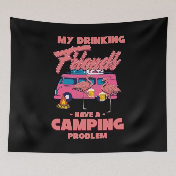 Item preview, Camping Camper Camp Campfire Tent Campground Campsite Nature Gift designed and sold by design2try.