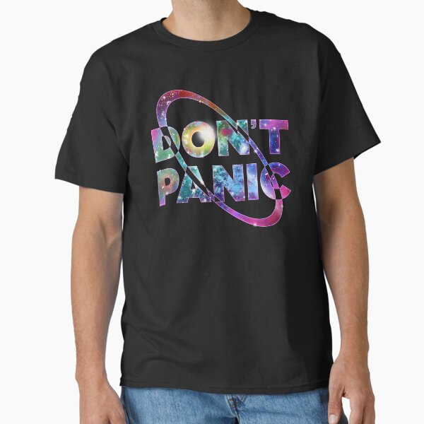 Item preview, Hitchhikers Don't Panic designed and sold by Magmata.