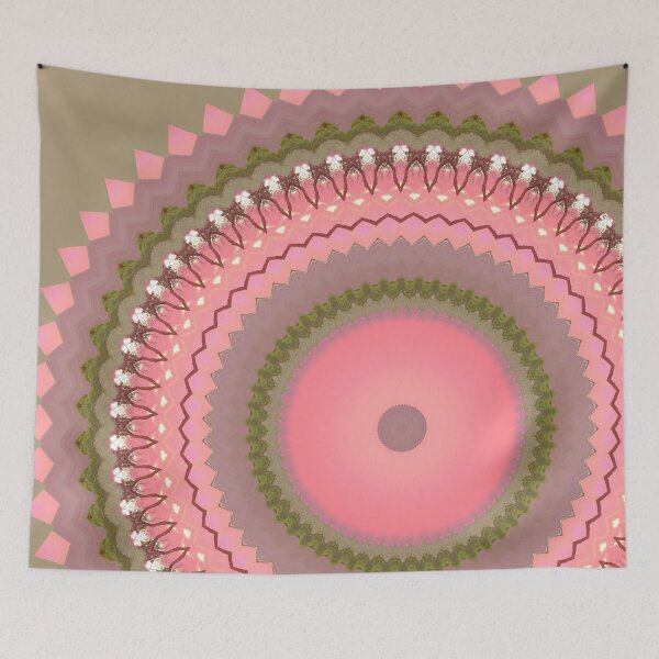 Item preview, Pink To Green Mandala designed and sold by Julia Styles.