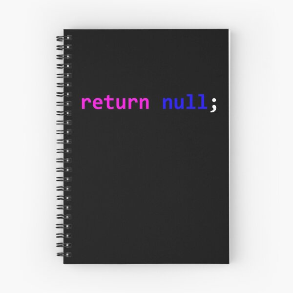 Item preview, computer programming - return null designed and sold by MagicDoorknob.