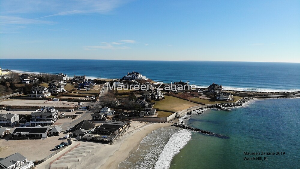 «Larkin Street Watch Hill, Rhode Island» de Maureen Zaharie Redbubble
