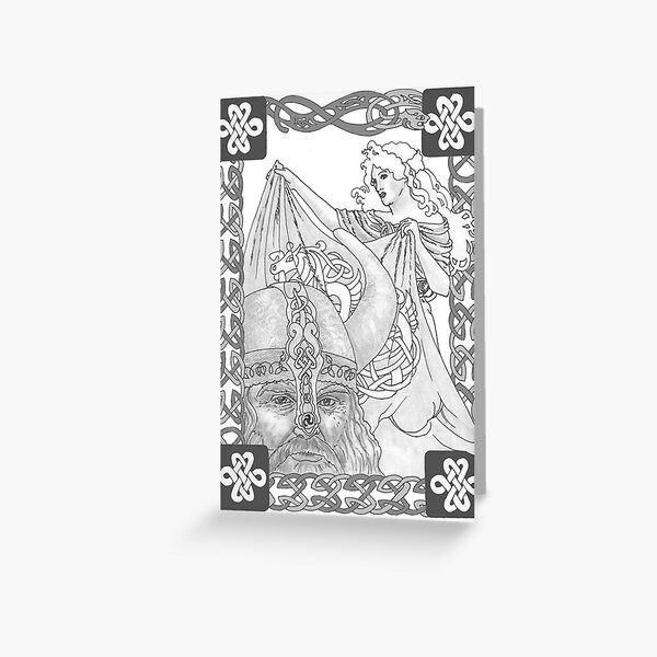 Viking Dreams Greeting Card