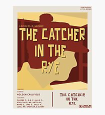 Catcher In The Rye - Vintage Movie Poster Style Photographic Print