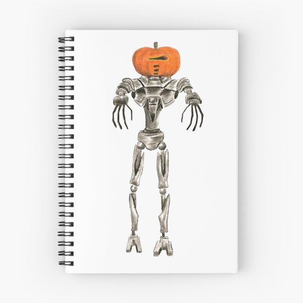 Item preview, Halloween Cylon: Pumpkinhead designed and sold by keyanna.
