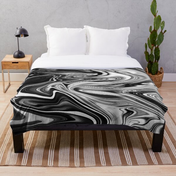 Item preview, Elegant Marble 7 - Liquid Black and White designed and sold by lematworks.