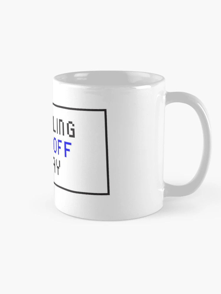 Thumbnail 3 of 6, Coffee Mug, I Feel Blue Today In HTML Programming Code designed and sold by MCGraphics.