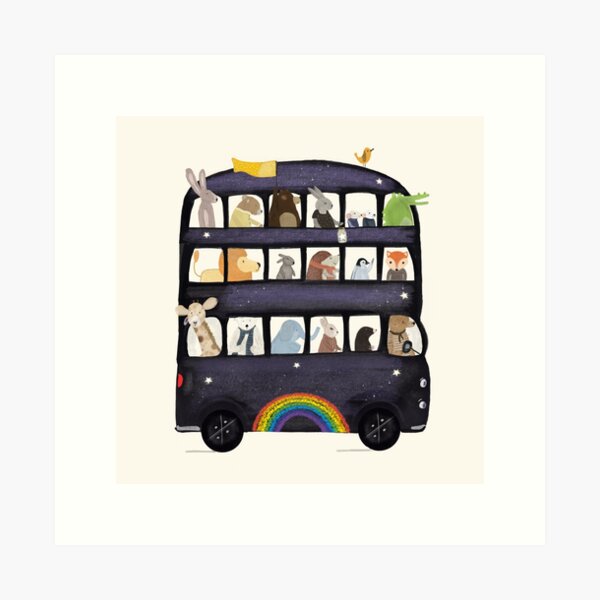 Item preview, the rainbow bus designed and sold by bri-b.