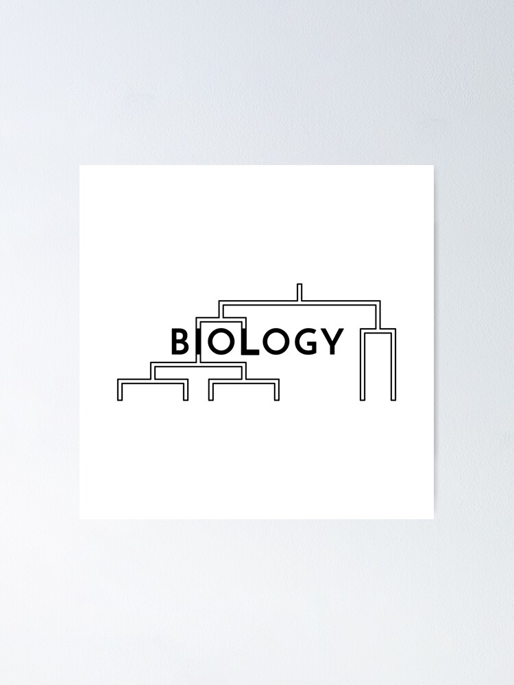Alternate view of Biology (Inverted) Poster