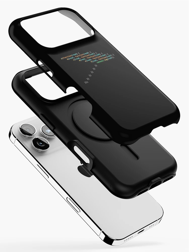 Thumbnail 2 of 4, iPhone Case, javascript - callback hell designed and sold by MagicDoorknob.
