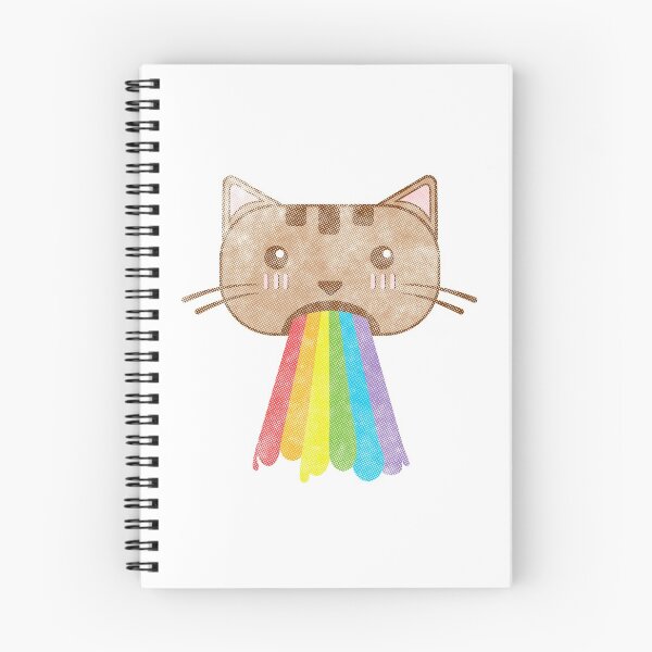 Item preview, Vintage Rainbow Cat Vomit designed and sold by theglaze.