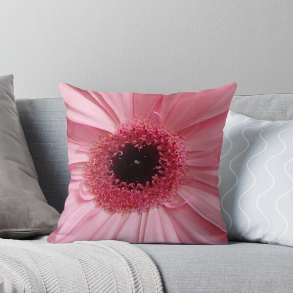 Item preview, wonderful pink, salmon-colored gerbera, flower, nature, daisy family designed and sold by rhnaturestyles.