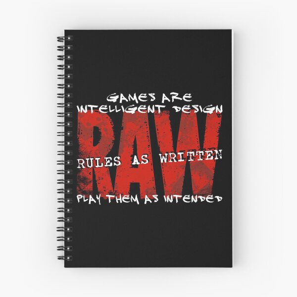 Item preview, Rules As Written designed and sold by WOE-Games.