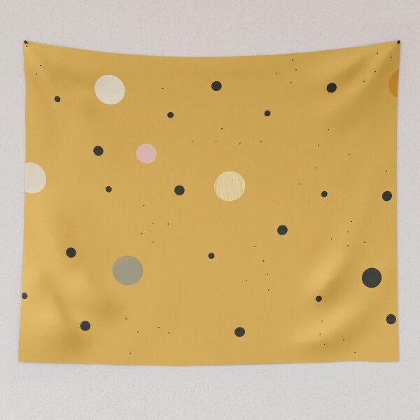 Item preview, Yellow dots galaxy designed and sold by Swingandbloom.