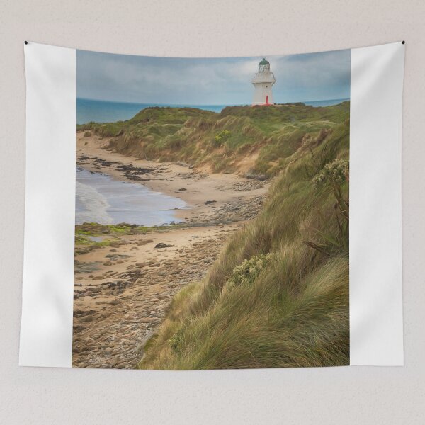 Item preview, Waipapa Point and Lighthouse New Zealand designed and sold by PhotoArt by Joan Carroll.