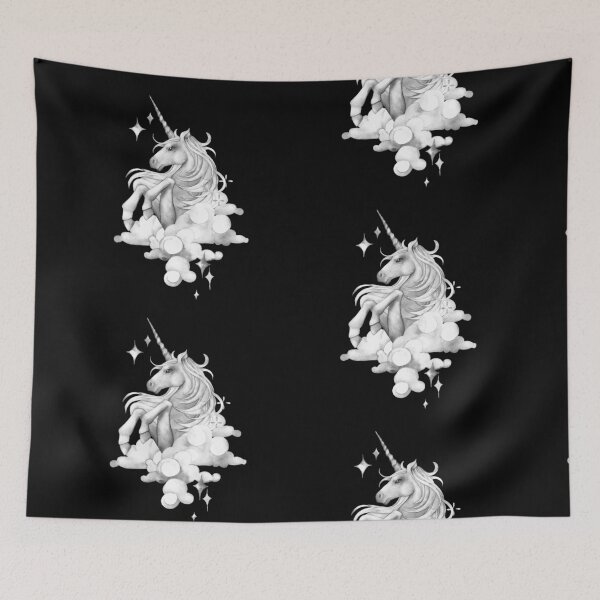 Item preview, Unicorn in clouds designed and sold by OJOEF89.