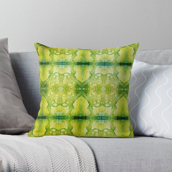 Arboretum Green Throw Pillow