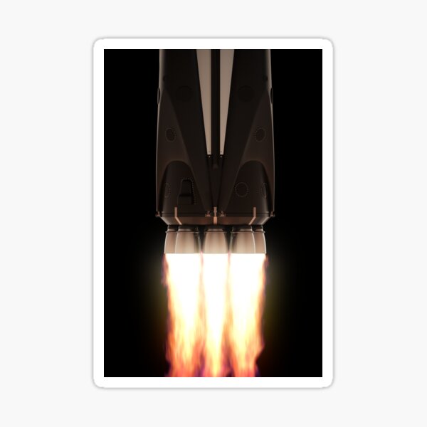 Liftoff Sticker