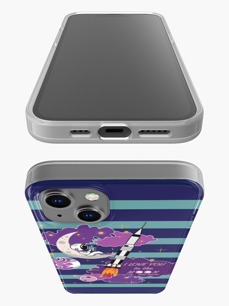 Alternate view of Dreaming of Landing on the Moon iPhone Case