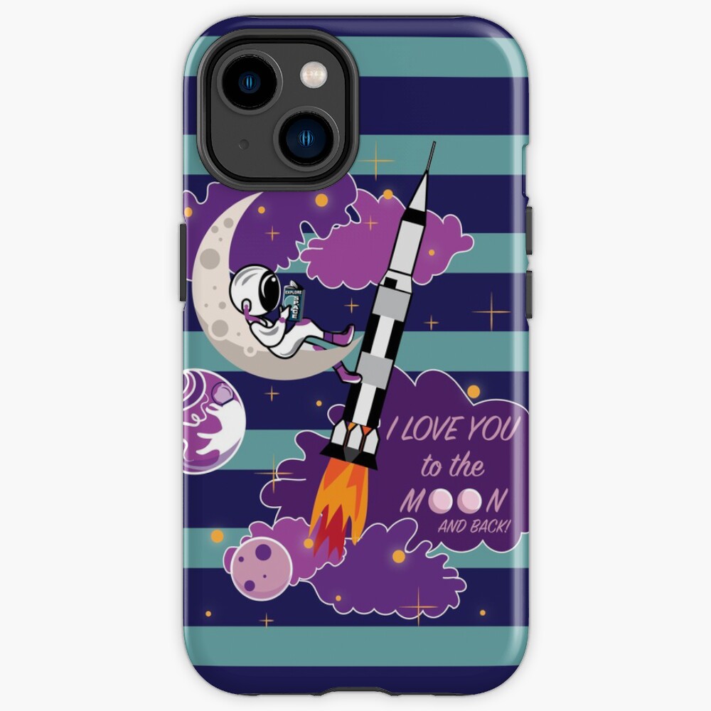 Dreaming of Landing on the Moon iPhone Case