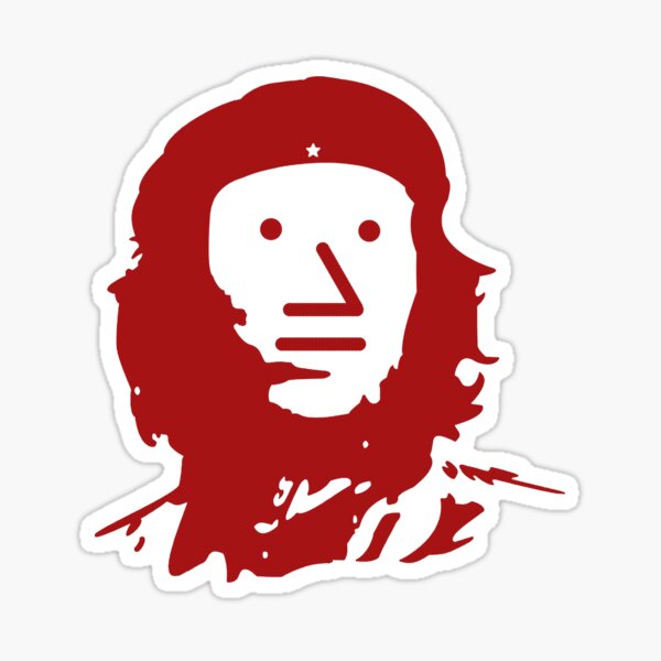  NPC Wojak NPC Che Guevara Funny Non Player Meme Long Sleeve T- Shirt : Clothing, Shoes & Jewelry