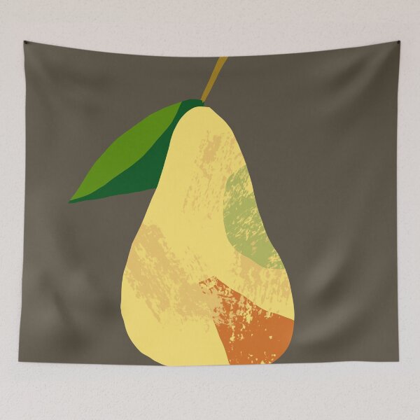 Item preview, Textured simple pear. designed and sold by zatmeniee.