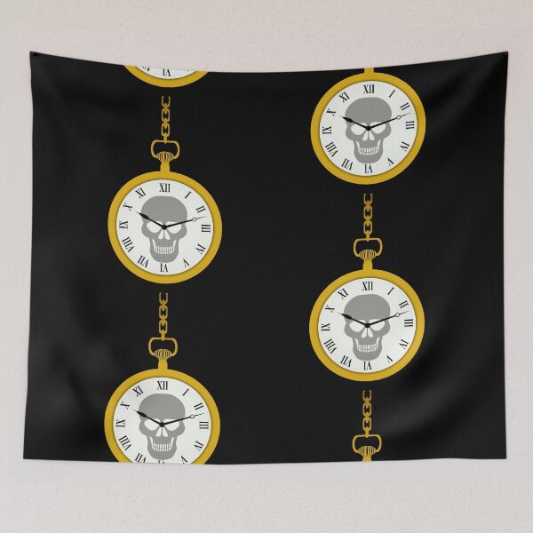 Item preview, Skull clock designed and sold by OJOEF89.