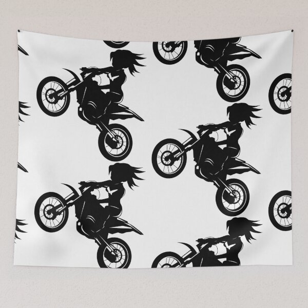 Item preview, Motocross biker woman designed and sold by OJOEF89.