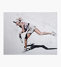 Tennisspieler Fotodruck