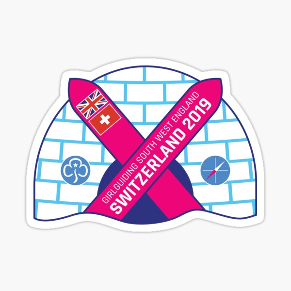 Girlguiding South West England – INTOPS Switzerland trip 2019 Sticker