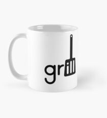 Vintage BBQ word art Mug