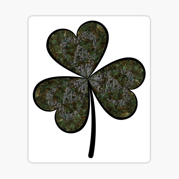 Trinity Knot Shamrock Sticker