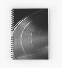 Vinyl Record on a Turntable Spiral Notebook