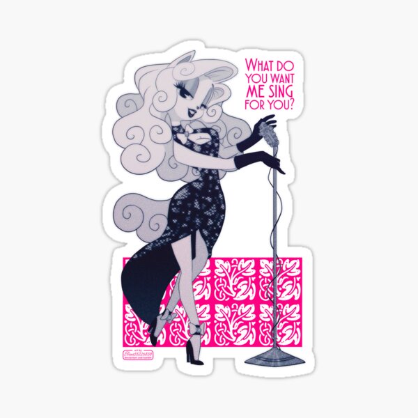 Chrystal Cooperson -sing for you Sticker