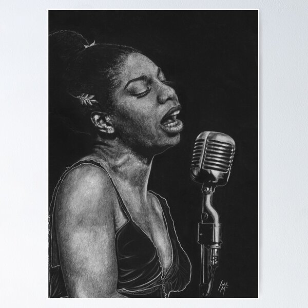 Item preview, Legends of Music: Miss Simone designed and sold by isamoreoART.