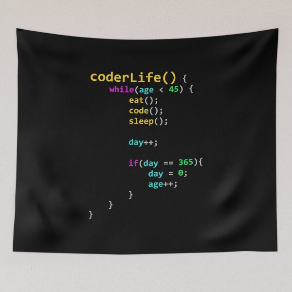 Item preview, javascript - coder life designed and sold by MagicDoorknob.