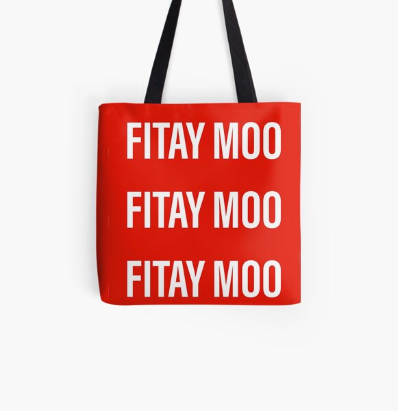 Fitay moo(facepalm) All Over Print Tote Bag