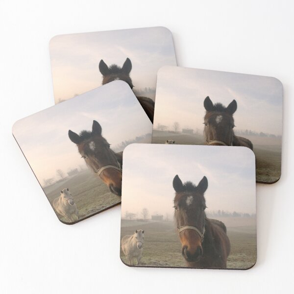 Item preview, "Good Morning" Amish Horses. designed and sold by Billlee.