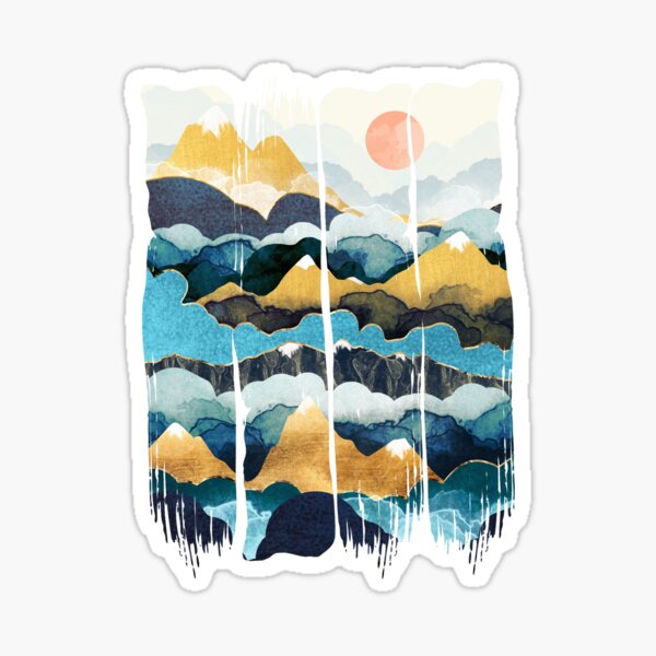 Item preview, Cloud Peaks designed and sold by spacefrogdesign.