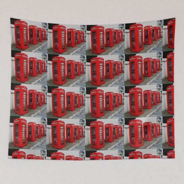 Item preview, London. Phone Booths on Belgrave Street. Great Britain 2009 designed and sold by Igor Pozdnyakov.