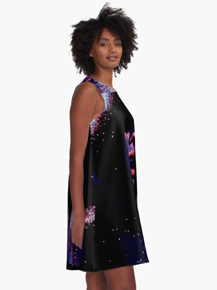Alternate view of Blue A-Line Dress
