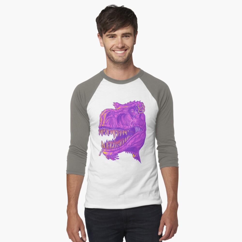 Item preview, Baseball ¾ Sleeve T-Shirt designed and sold by cs3ink.