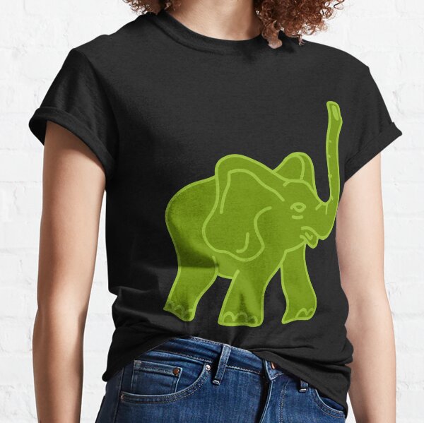 Green Elephant T-Shirts for Sale | Redbubble