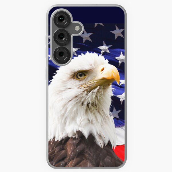 Item preview, American Eagle and American Flag Photograph  designed and sold by BuzzEdition.